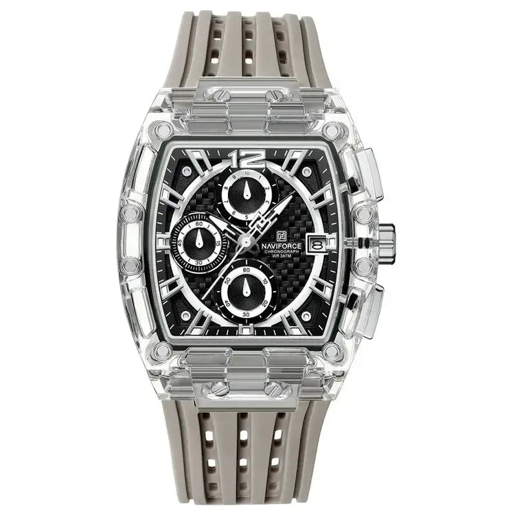 Transparent Tonneau Chronograph Watch Inspirational Watches