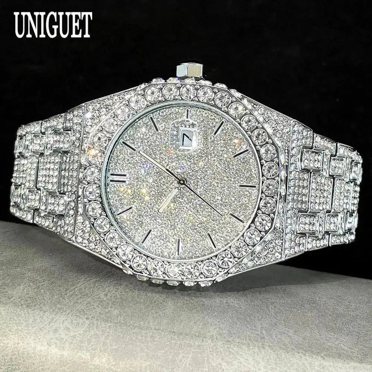 Luxury Iced Out Waterproof Watch - Inspirational Watches