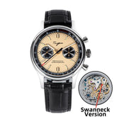 Chronograph Panda Wristwatch Air Force Sapphire Waterproof Inspirational Watches