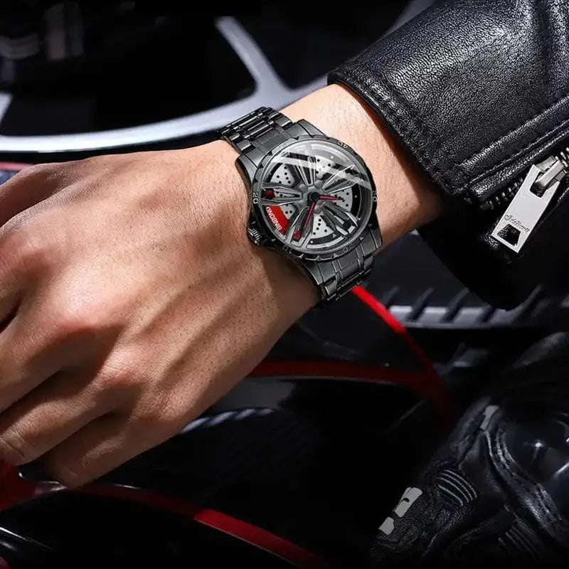 Automotive Wheel Hub Watch Inspirational Watches