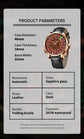 Wood Grain Mechanical Button Gambling Table Game Roulette - Inspirational Watches