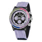 Automatic Mechanical Watch 40MM Rainbow Circle Multifunction Wristwatch Inspirational Watches