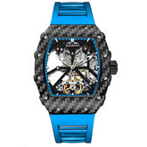 Fully automatic skeleton mechanical watch, fashionable personality, luxury hot men&