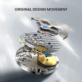 Square Business Formal Automatic Mechanical Inspirational Watches