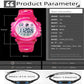 50M Waterproof LED Digital Kids Sports Watch Inspirational Watches