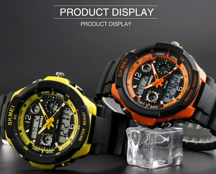 Shockproof Waterproof Electronic Watch Inspirational Watches