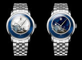 Original Painting Dial automatic Sapphire Crystal Glass Watch - Inspirational Watches