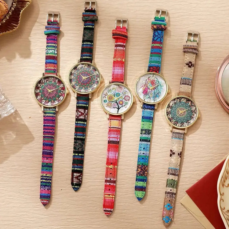 Vintage Flowers Watch Inspirational Watches