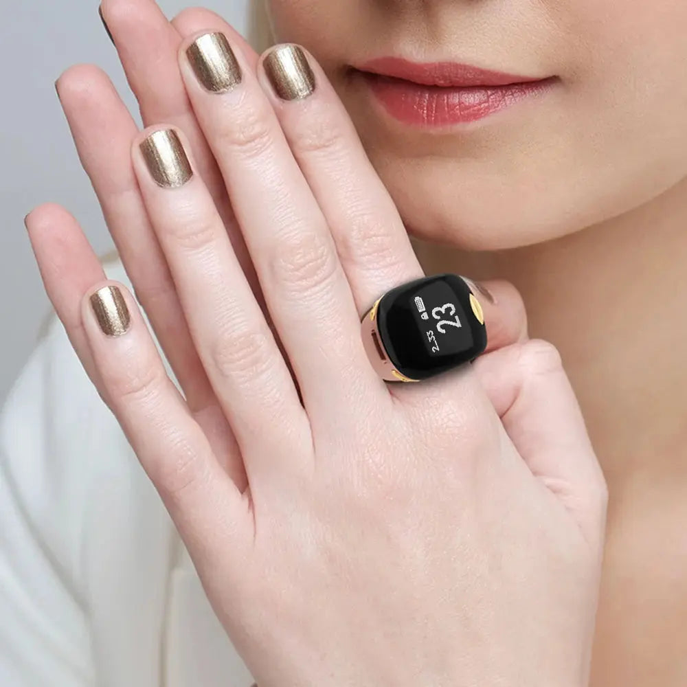 Finger Counter Smart Electronic Digital Finger Ring Tally Counter Time Reminder Bluetooth Vibration Waterproof Counter Inspirational Watches