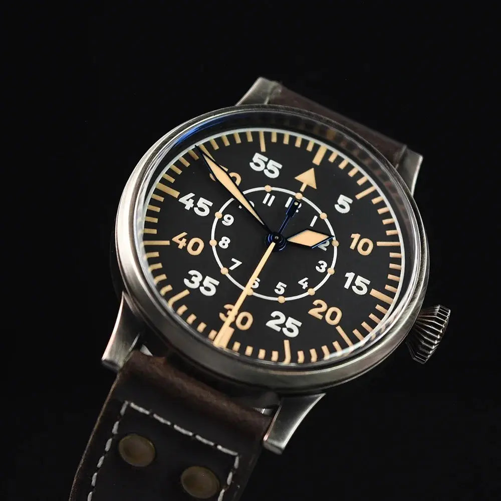 42mm Retro Automatic Men Pilot Watches Sapphire Glass - Inspirational Watches
