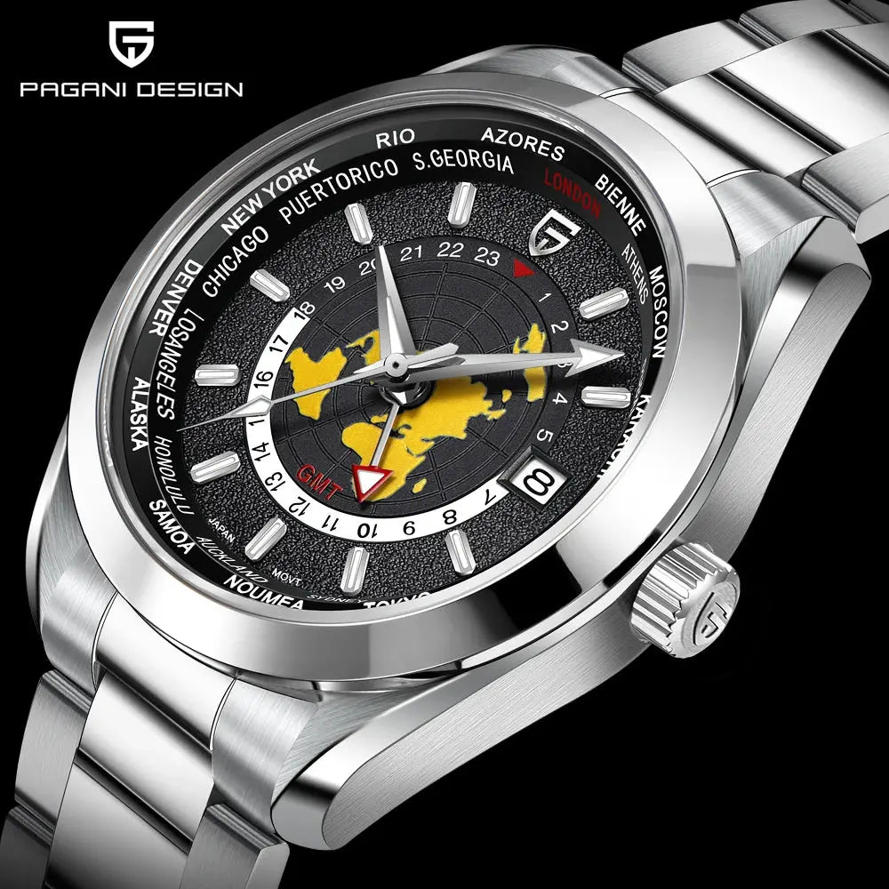 Light Luxury NH34A Movement Sapphire Glass Man watch 316L All Steel Waterproof Inspirational Watches