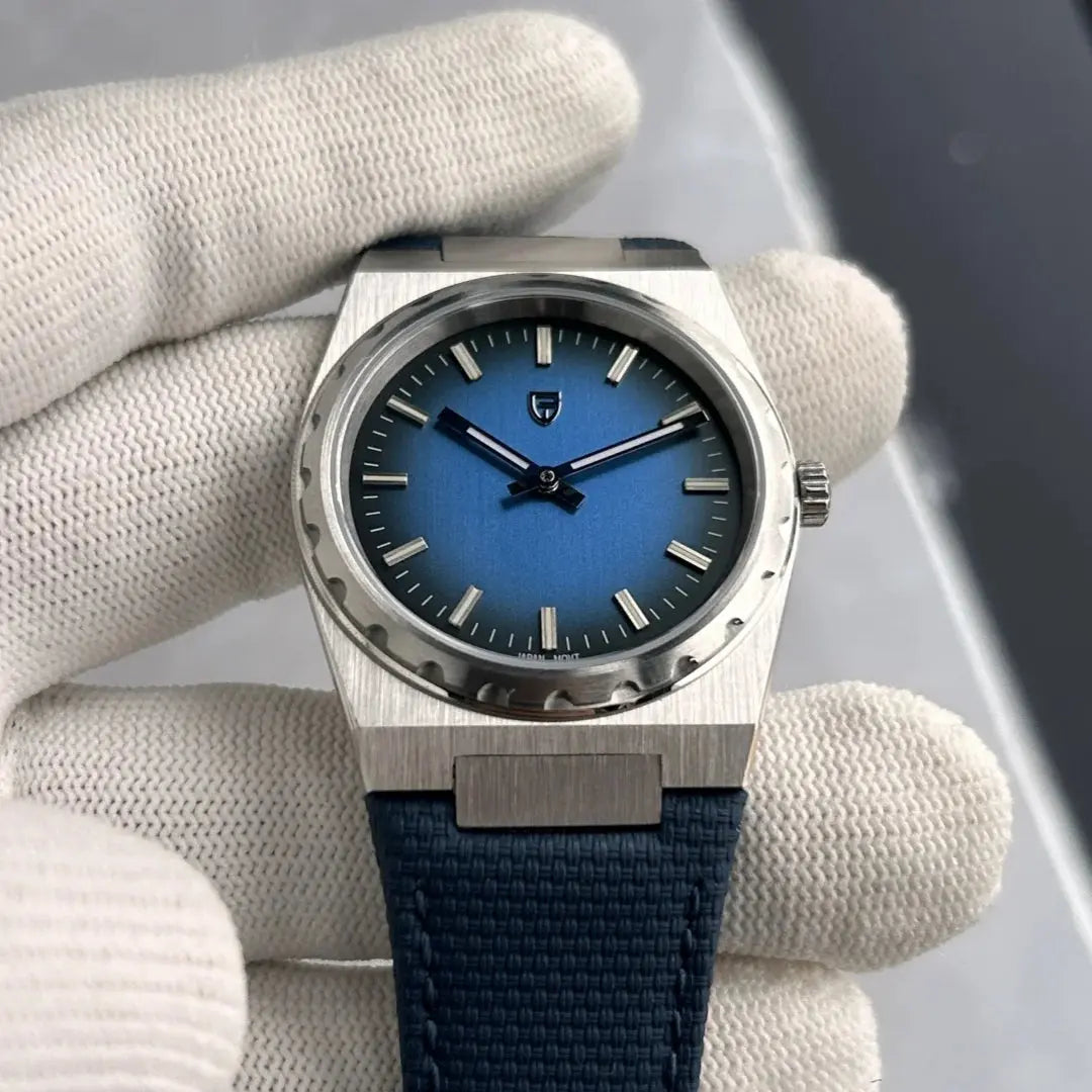 Stainless Steel Rubber Sapphire Crystal Waterproof 100m watch - Inspirational Watches