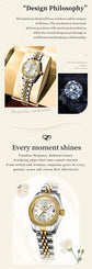 Automatic Mechanical Luxury Fashion Stainless Steel Women&