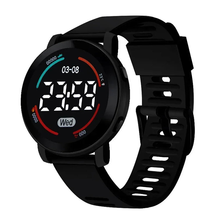 Waterproof LED Digital Luminous Kids Sports Watch Inspirational Watches