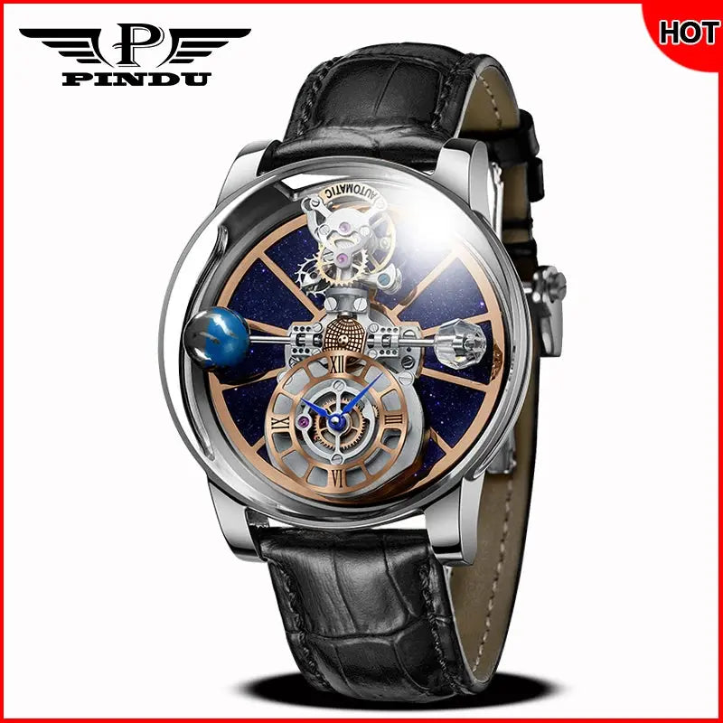Diamond Tourbillion Astronomy waterproof Watch