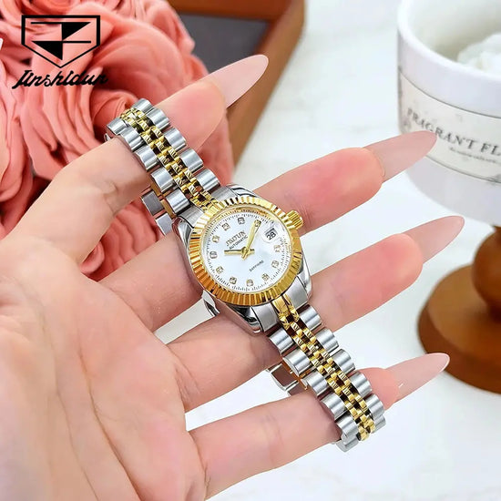 Automatic Mechanical Luxury Fashion Stainless Steel Women&