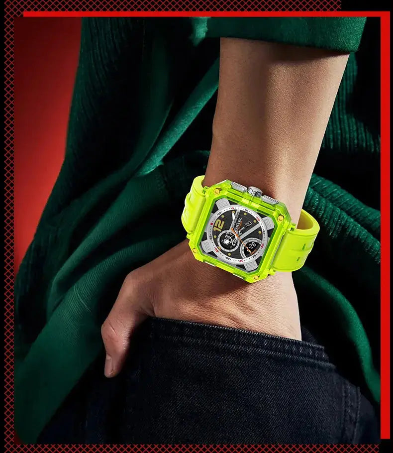 Military Watches Men Watch 2025 New 50M Waterproof Wristwatch Stopwatch Alarm LED Light Digital Watches 8121 Men&