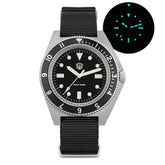 Dives Watch Quartz Movement Sapphire Crystal Inspirational Watches