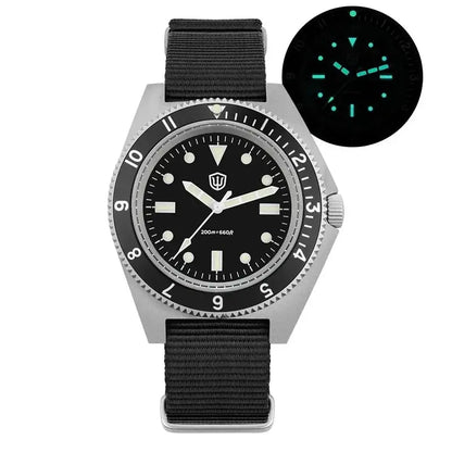 Dives Watch Quartz Movement Sapphire Crystal Inspirational Watches
