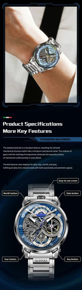 Automatic Skeleton Design Watch Inspirational Watches