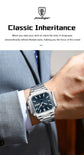 Square Fashion Man Waterproof Luminous Wristwatch Inspirational Watches