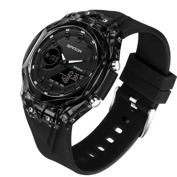 Fashion Electronic Watches Dual Display - Inspirational Watches