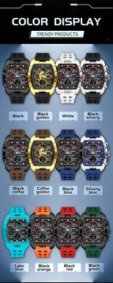Fashion Chronograph Multi-function Electronic watch - Inspirational Watches