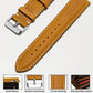 Vintage Quick-Release Genuine Leather Watch Strap