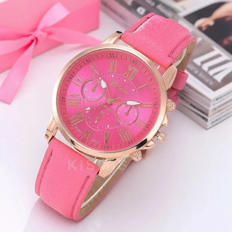 Stylish Women Watch Roman Numerals Three Eye Six Pin - Inspirational Watches