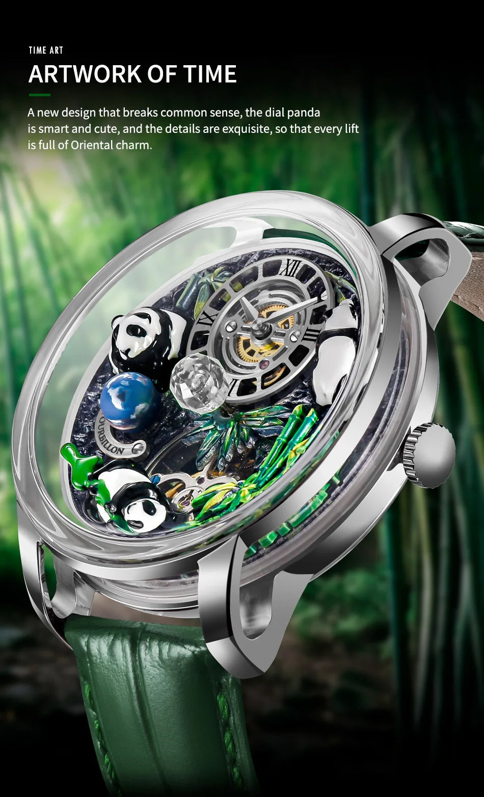 Panda Bamboo Mechanical Men&