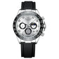 Chronograph Style Multifunction 6-Hand Big Dial Wristwatch for Business & Sports - Inspirational Watches