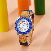 Colorful Number Kids watch Fabric Strap Inspirational Watches