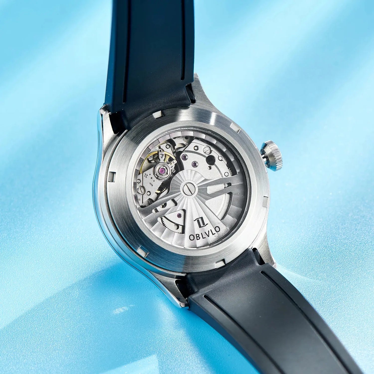 Curvature Engine Star Ship Automatic Super Luminous Blue Nightlight Automatic Inspirational Watches