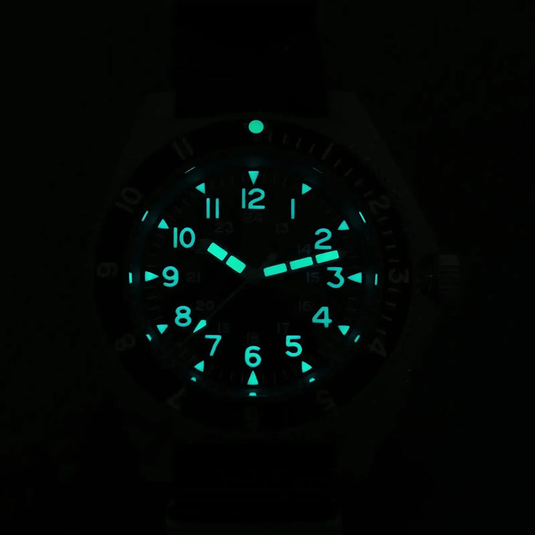 Dives Watch Quartz Movement Sapphire Crystal Inspirational Watches
