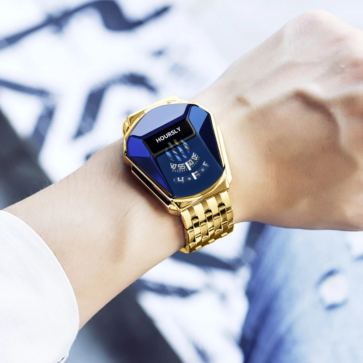 Fashion Mechanical Snake Head Men&