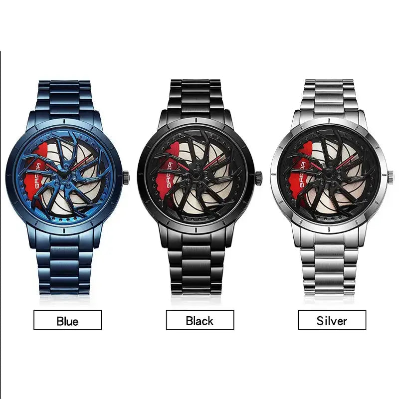 Rotating Wheel Dial Watch Inspirational Watches