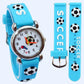 Sport Football Style 3D Watch Silicone Band Children Quartz Watch Boy Watch Girls Watch Cartoon Analog Wristwatch Inspirational Watches