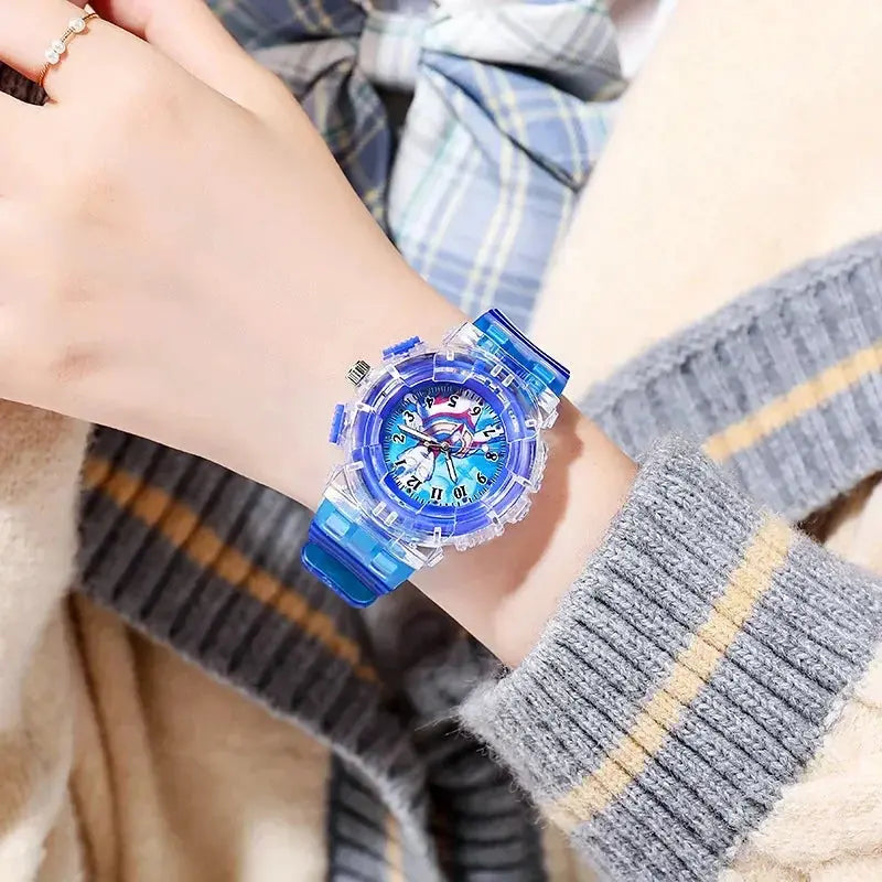 Kids Luminous LED Sports Electronic Watches Inspirational Watches