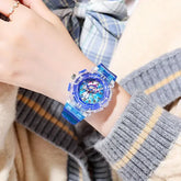 Kids Luminous LED Sports Electronic Watches Inspirational Watches