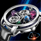PINDU Design Starry Twelve Constellations Mechanical Watch Sapphire Waterproof Men Mechanical Wristwatches Miyata 8215 Movement Inspirational Watches