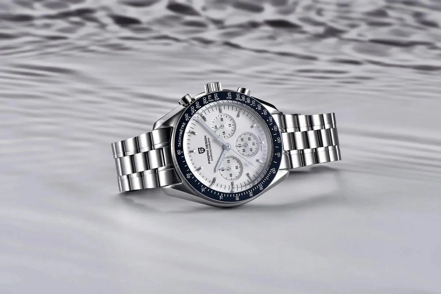 Luxury Business Mens Watches Chronograph AR Sapphire Mirror Waterproof - Inspirational Watches