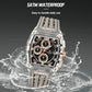 Transparent Tonneau Chronograph Watch Inspirational Watches