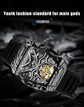 Fashionable Fully automatic skeleton mechanical watch Inspirational Watches