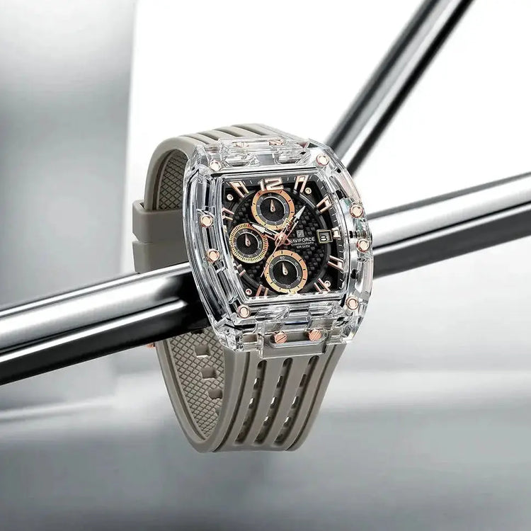 Transparent Tonneau Chronograph Watch Inspirational Watches