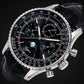 Sugess Watch Mens Moonphase Pilot Chronograph Mechanical Wristwatches Tianjin ST1908 Movement Swanneck Sapphire Crystal Luminous Inspirational Watches