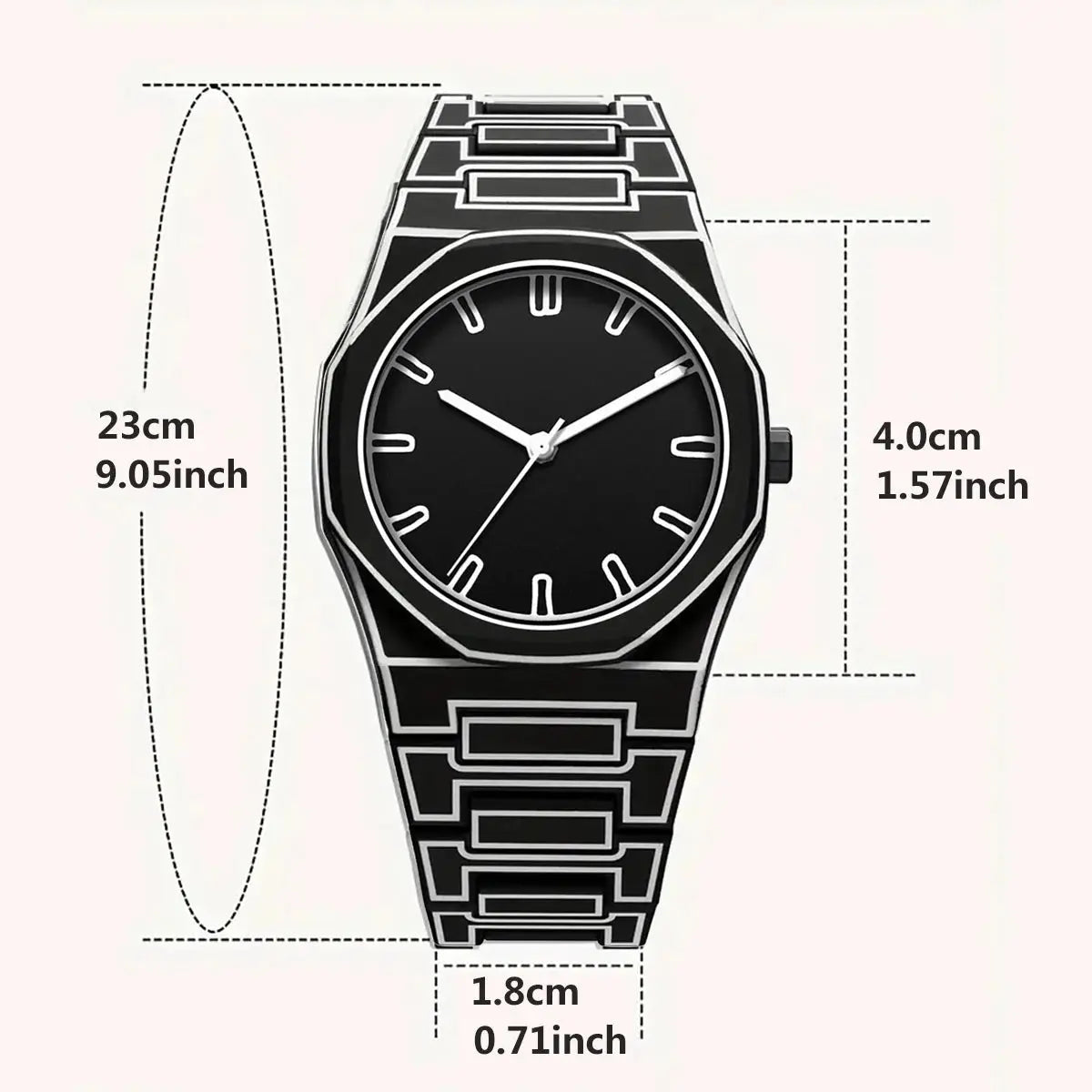 Modern Minimalist Sketching Creative Leisure Watch Creative 3D Sketch Design - Inspirational Watches