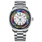 Mark Fairwhale New Quartz Watch For Men Fruit Rotating Dial Wristwatch Luxury Waterproof  Clock Man Fashion Watch 2026 Top Brand Inspirational Watches