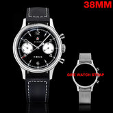 1963 Panda Pilot Chronograph Watch Air Force Sapphire - Inspirational Watches