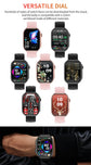 LIGE New 2.2-inch 3D Curved Screen Smart Watch With LED Light Thermometer Health Monitor Smartwatch BT Call Sports Fitness Watch Inspirational Watches