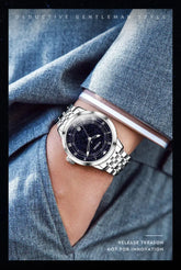 Original Automatic Watch for Men Luxury Japanese Diamond Luminous Inspirational Watches